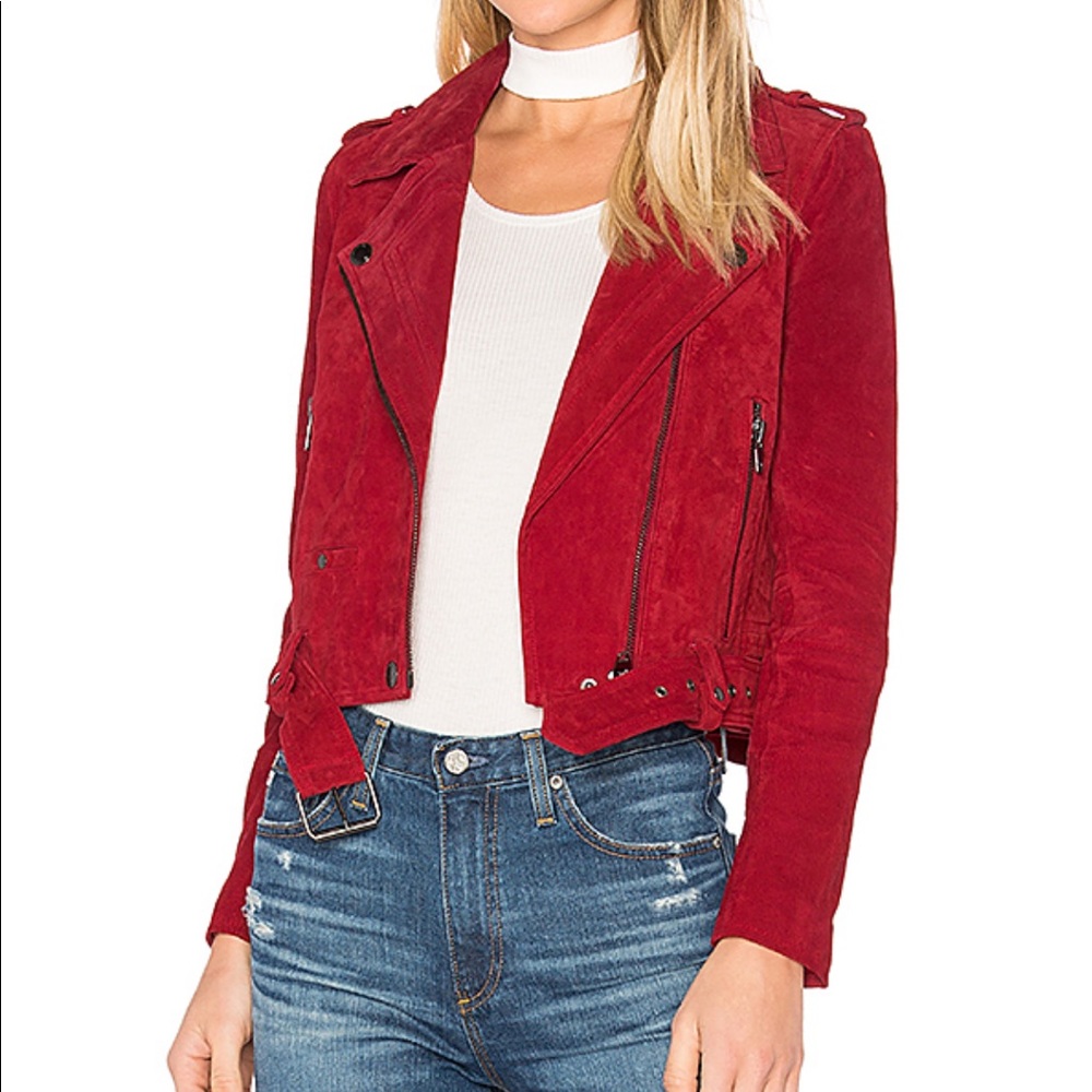Red Suede Jacket